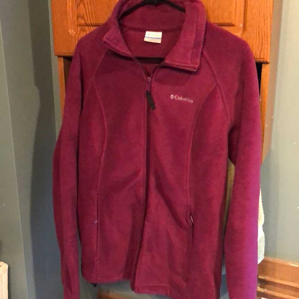 Fleece zip up jacket